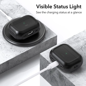 Hurtownia GSM - Etui ESR Orbit Halolock MagSafe Apple AirPods Pro 2/1 Negru - ESR620 - {ean13} - Hurt