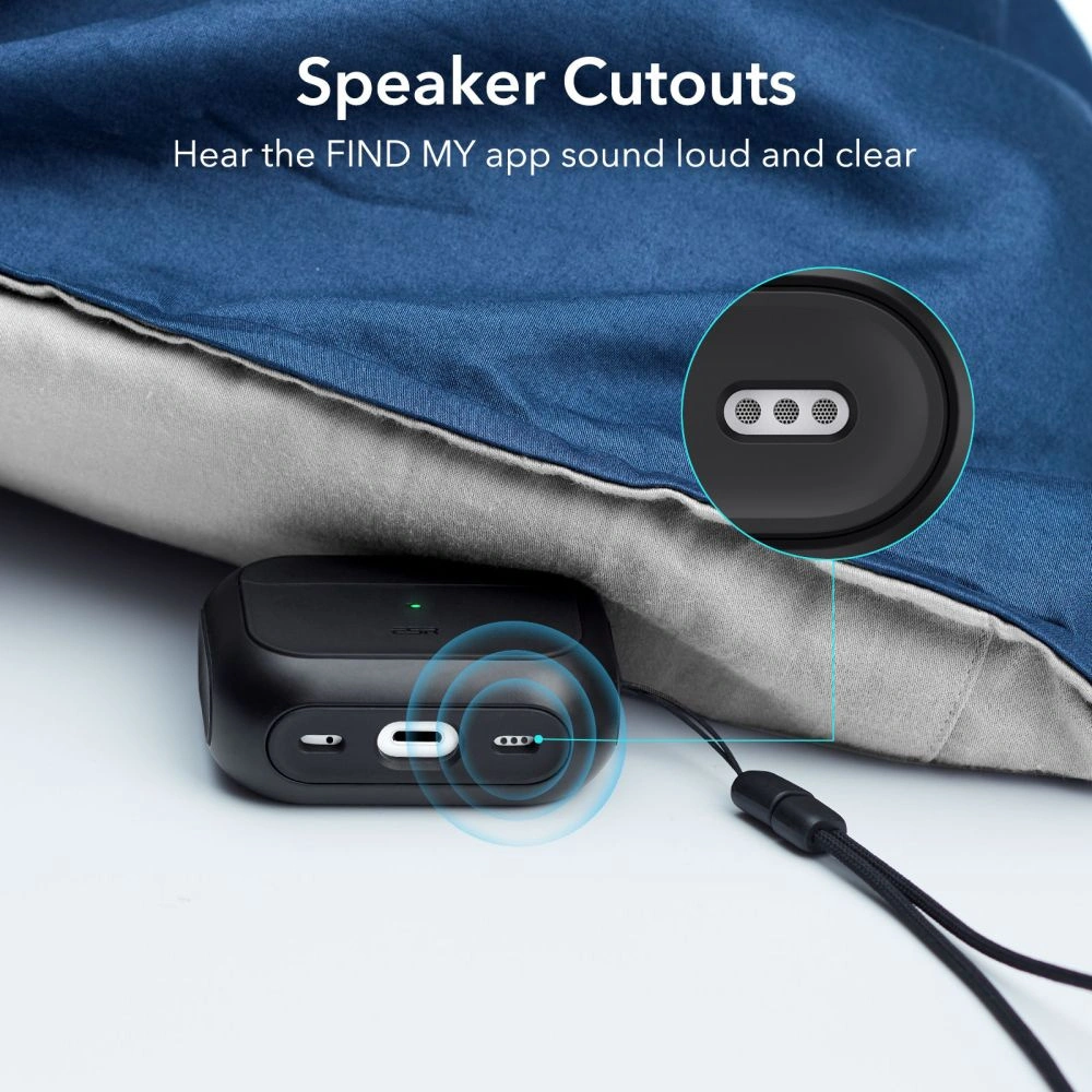 Hurtownia GSM - Etui ESR Orbit Halolock MagSafe Apple AirPods Pro 2/1 Black - ESR620 - {ean13} - Hurt