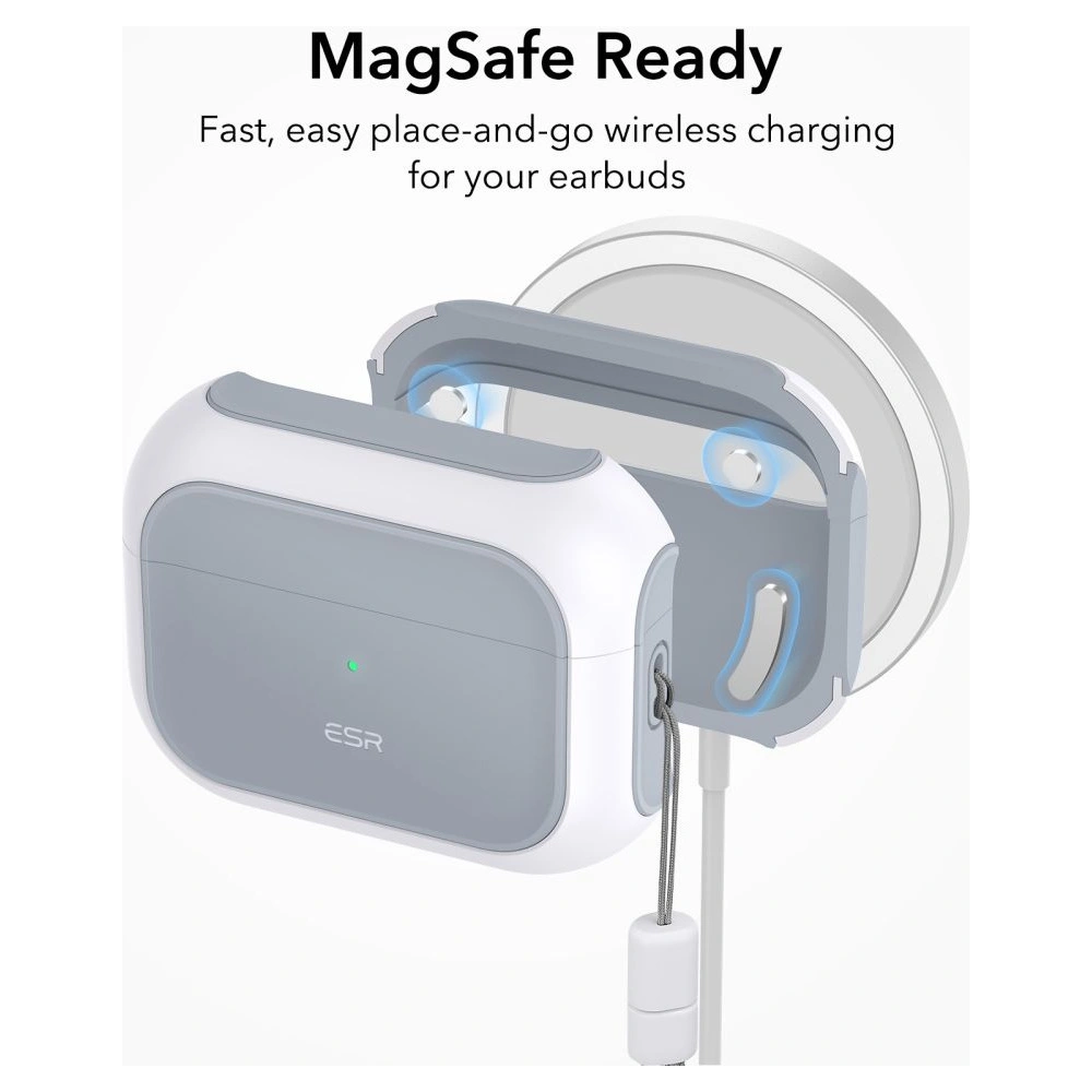 Hurtownia GSM - Case ESR Orbit Halolock MagSafe Apple AirPods Pro 2/1 Weiß - ESR621 - {ean13} - Hurt