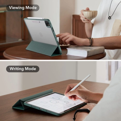 Etui ESR Ascend Hybrid Apple iPad Pro 12.9 2021/2022 (5. i 6. generacji) Forest Green