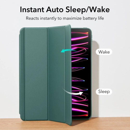 Etui ESR Ascend Hybrid Apple iPad Pro 12.9 2021/2022 (5. i 6. generacji) Forest Green