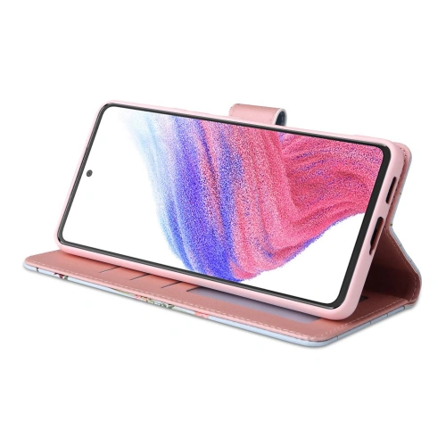 Etui Tech-Protect Wallet Samsung Galaxy A53 5G Garden Pink