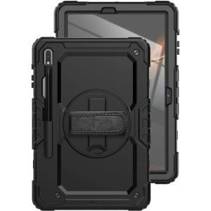 Hurtownia GSM - Etui Tech-Protect Solid360 Samsung Galaxy Tab S8+ Plus/S7+ Plus/S7 FE 12.4 Negru - THP1474 - {ean13} - Hurt