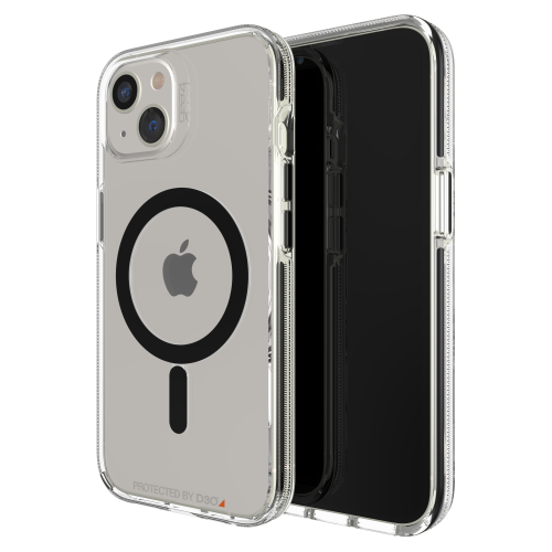 Gear4 Distributor - 840056146587 - GER182 - GEAR4 Santa Cruz Snap MagSafe Apple iPhone 13 (black) - B2B homescreen