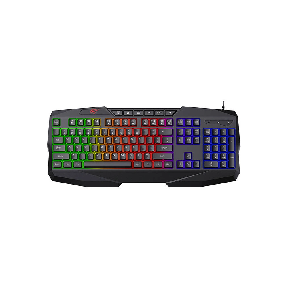 Hurtownia GSM - Mechanische Gaming-Tastatur Havit KB878L RGB (schwarz) - HVT198 - {ean13} - Hurt