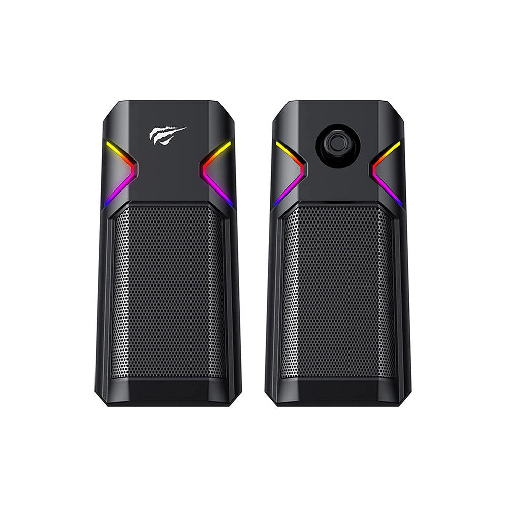 Hurtownia GSM - Számítógépes hangszórók Havit SK205 2.0 RGB (fekete) - HVT200 - {ean13} - Hurt