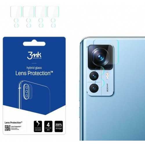 Hurtownia 3MK - 5903108493222 - 3MK4172 - Szkło hybrydowe na obiektyw aparatu 3MK Lens Protect Xiaomi 12T/12T Pro [4 PACK] - B2B homescreen