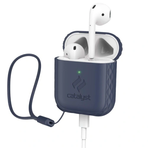 Etui Catalyst Lanyard Apple AirPods 2/1 granatowe