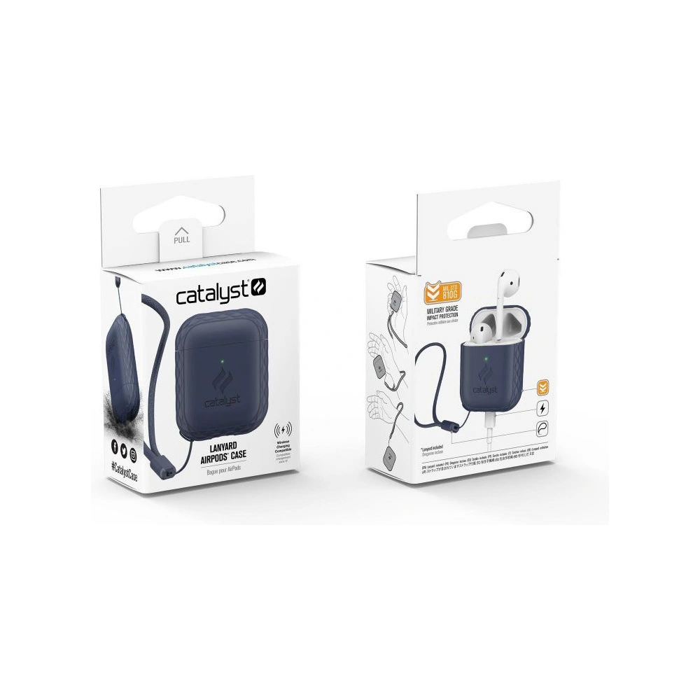 Hurtownia GSM - Etui Catalyst Lanyard Apple AirPods 2/1 modré - CAT122 - {ean13} - Hurt