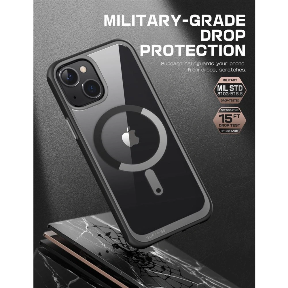 Hurtownia GSM - Etui Supcase Ub Mag MagSafe Apple iPhone 14 Plus / 15 Plus černé - SPC315 - {ean13} - Hurt