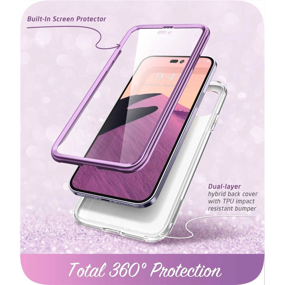 Hurtownia GSM - Case Supcase Cosmo Apple iPhone 14 Pro Max Marmor Lila - SPC316 - {ean13} - Hurt