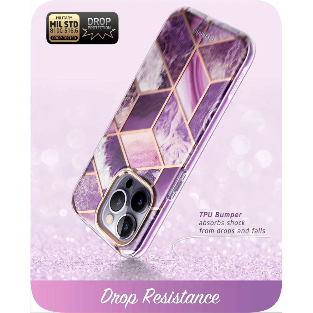 Wholesale Supcase Cosmo Apple iPhone 14 Pro Max Marble Purple - SPC316 - {ean13} - Hurt