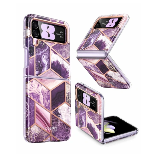 Etui Supcase Cosmo Samsung Galaxy Z Flip 4 Marble Purple