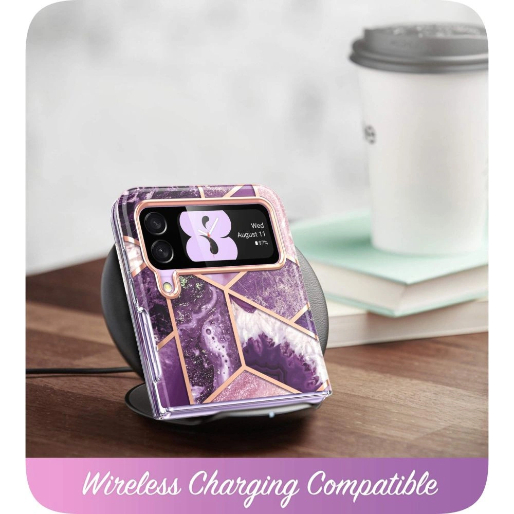 Hurtownia GSM - Case Supcase Cosmo Samsung Galaxy Z Flip 4 Marmor Lila - SPC318 - {ean13} - Hurt