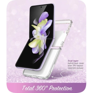 Wholesale Supcase Cosmo Samsung Galaxy Z Flip 4 Marble Purple - SPC318 - {ean13} - Hurt