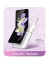 Wholesale Supcase Cosmo Samsung Galaxy Z Flip 4 Marble Purple - SPC318 - {ean13} - Hurt