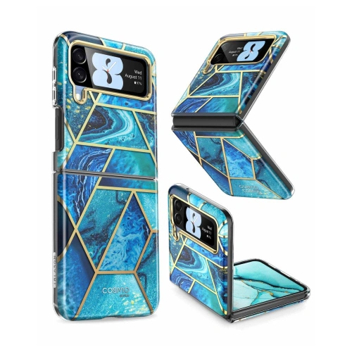 Etui Supcase Cosmo Samsung Galaxy Z Flip 4 Marble Blue