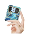 Wholesale Supcase Cosmo Samsung Galaxy Z Flip 4 Marble Blue - SPC319 - {ean13} - Hurt