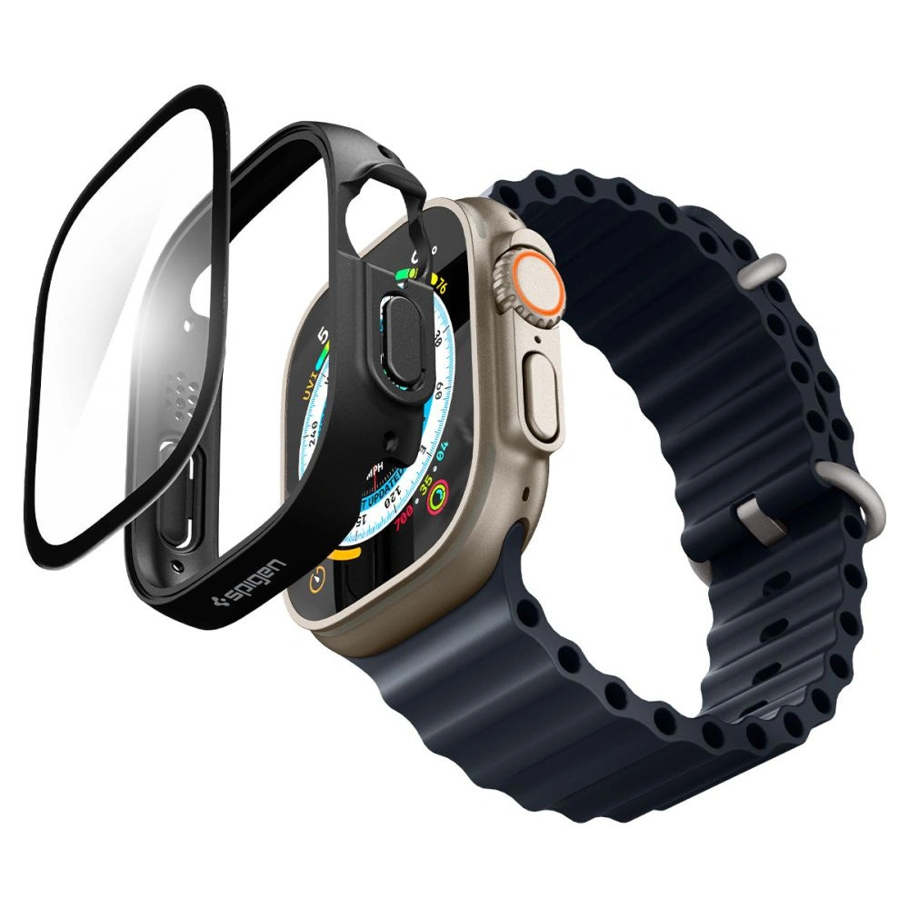 Hurtownia GSM - Etui Spigen Thin Fit 360 Apple Watch Ultra 49mm Fekete - SPN2565 - {ean13} - Hurt