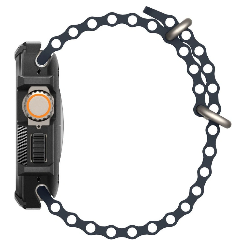 Hurtownia GSM - Etui Spigen Rugged Armor Apple Watch Ultra 49mm Matná Černá - SPN2566 - {ean13} - Hurt