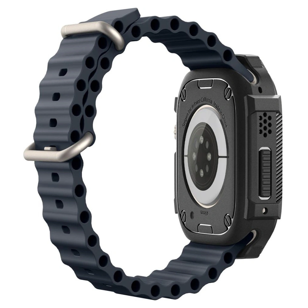 Hurtownia GSM - Etui Spigen Rugged Armor Apple Watch Ultra 49mm Matt Fekete - SPN2566 - {ean13} - Hurt