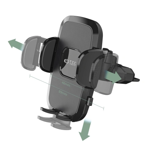 Uchwyt samochodowy Tech-Protect V3 Universal CD Car Mount Black