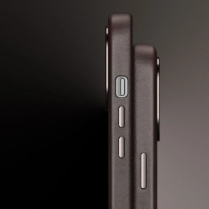 Etui Dux Ducis Naples MagSafe Apple iPhone 14 tmavě hnědý