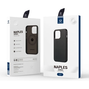 Etui Dux Ducis Naples MagSafe Apple iPhone 14 Pro tmavě hnědý