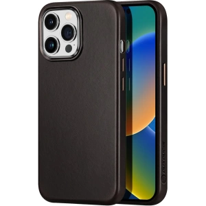 Case Dux Ducis Naples MagSafe für Apple iPhone 14 Pro Max dunkelbraun