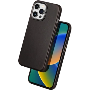 Case Dux Ducis Naples MagSafe für Apple iPhone 14 Pro Max dunkelbraun