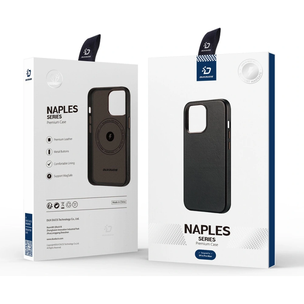 Hurtownia GSM - Etui Dux Ducis Naples MagSafe Apple iPhone 14 Pro Max tmavě hnědý - DDS1308 - {ean13} - Hurt