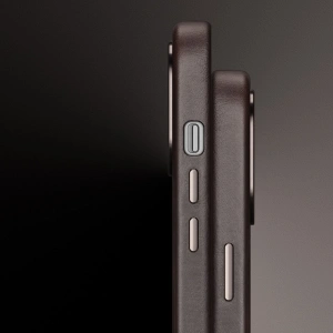 Etui Dux Ducis Naples MagSafe Apple iPhone 14 Pro Max tmavě hnědý