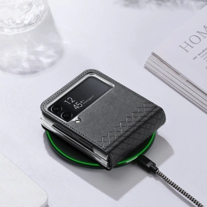 Wholesale Dux Ducis Bril Samsung Galaxy Z Flip 4 black - DDS1309 - {ean13} - Hurt