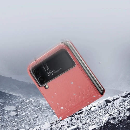 Etui Dux Ducis Bril Samsung Galaxy Z Flip 4 brązowy