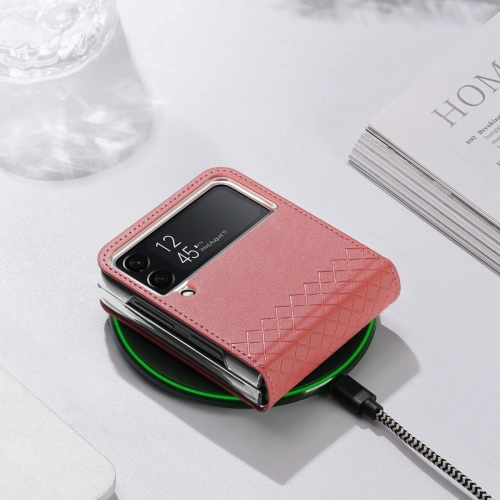 Etui Dux Ducis Bril Samsung Galaxy Z Flip 4 brązowy