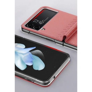 Wholesale Dux Ducis Bril Samsung Galaxy Z Flip 4 brown - DDS1311 - {ean13} - Hurt