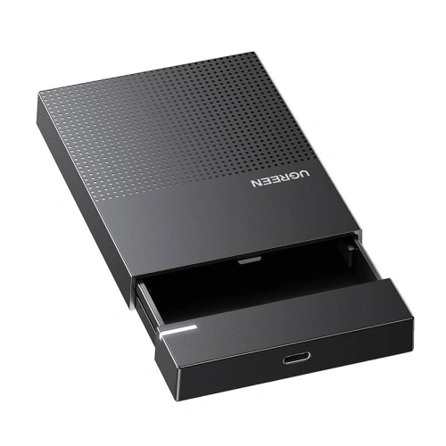 Obudowa zewnętrzna dysku HDD 2,5 UGREEN CM471 SATA, USB-C (czarna)