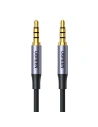 Cablul audio UGREEN AV183 mini jack 3.5mm 1m (negru)