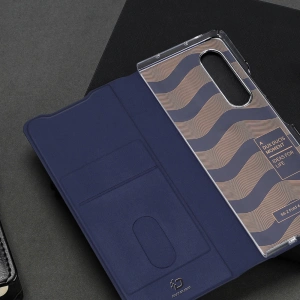 Etui Dux Ducis Bril Samsung Galaxy Z Fold 4 niebieski