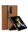 Etui Dux Ducis Bril Samsung Galaxy Z Fold 4 brązowy