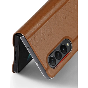 Etui Dux Ducis Bril Samsung Galaxy Z Fold 4 brązowy