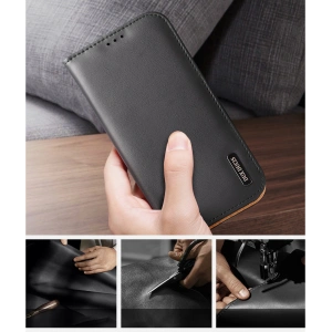 Etui Dux Ducis Hivo Apple iPhone 14 hnědá