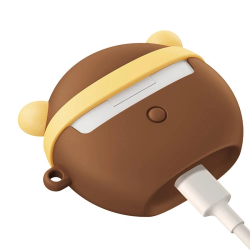 Etui Baseus na słuchawki TWS M2 (brązowe)