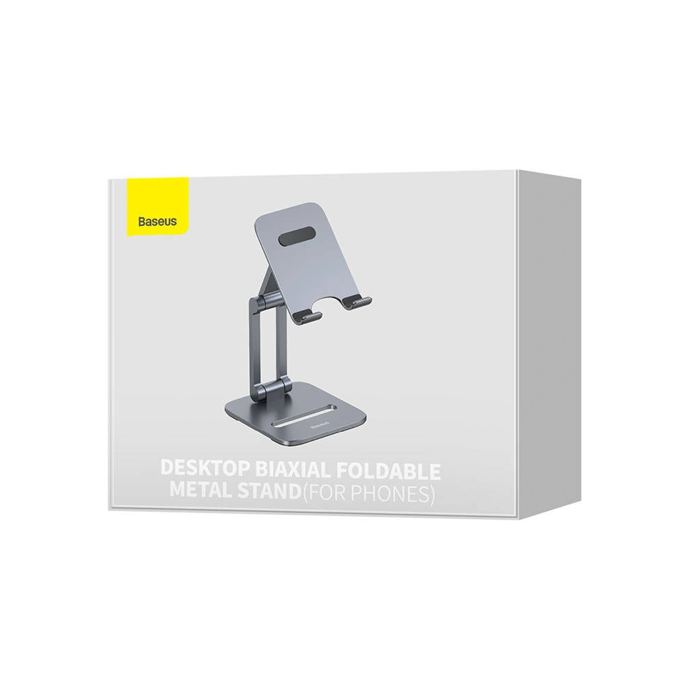Hurtownia GSM - Urmăritor de birou Baseus Biaxial pentru telefon (gri) - BSU3657 - {ean13} - Hurt