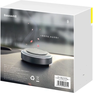 Hurtownia GSM - Parfum pentru mașină pentru tabloul de bord Baseus Metal (argintiu) - BSU3662 - {ean13} - Hurt
