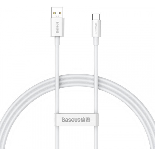 Baseus Distributor - 6932172612894 - BSU3664 - Baseus Superior Series USB/USB-C Cable 65W 1m (white) - B2B homescreen