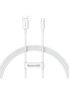 Cablul Baseus Superior Series USB/USB-C 65W 1m (alb)
