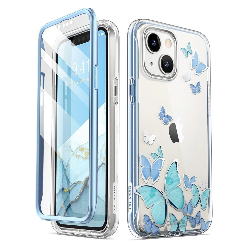 Hurtownia GSM - Etui Supcase Cosmo Apple iPhone 14 Plus / 15 Plus Kék Légy - SPC323 - {ean13} - Hurt