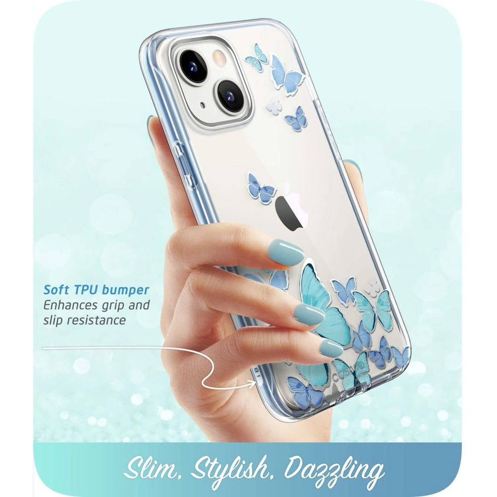 Hurtownia GSM - Etui Supcase Cosmo Apple iPhone 14 Plus / 15 Plus Kék Légy - SPC323 - {ean13} - Hurt