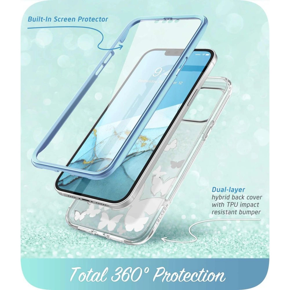 Hurtownia GSM - Etui Supcase Cosmo Apple iPhone 14 Plus / 15 Plus Kék Légy - SPC323 - {ean13} - Hurt